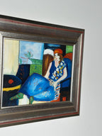 “Seated Woman” by M. Varle