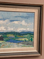 “Landscape” by Evald Hedenström (1909–1997)