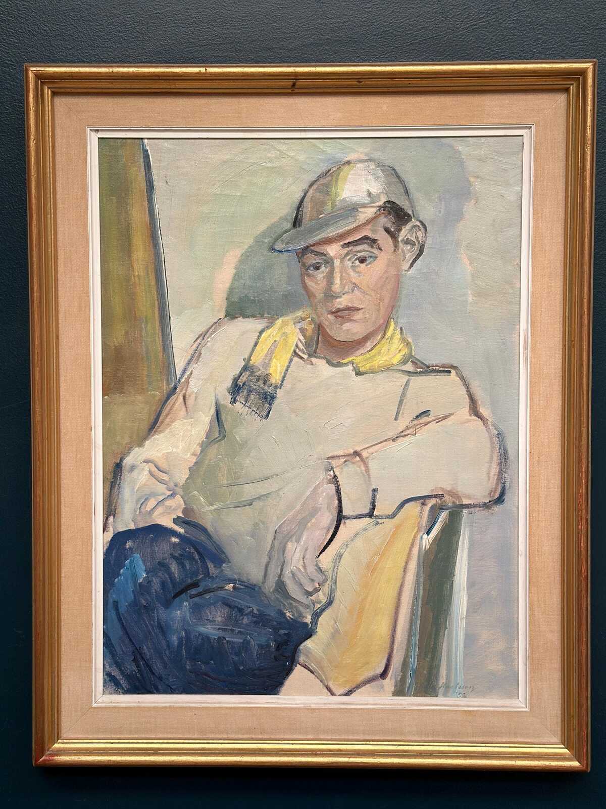 “Portrait of a Man” by Gösta Karlsson (1927–2020)