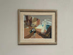 “Figure with Boats” by Nils Öst (1908–1982)