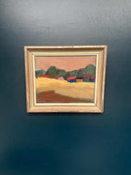 “Huts with Red Roofs” by Sven Andersson