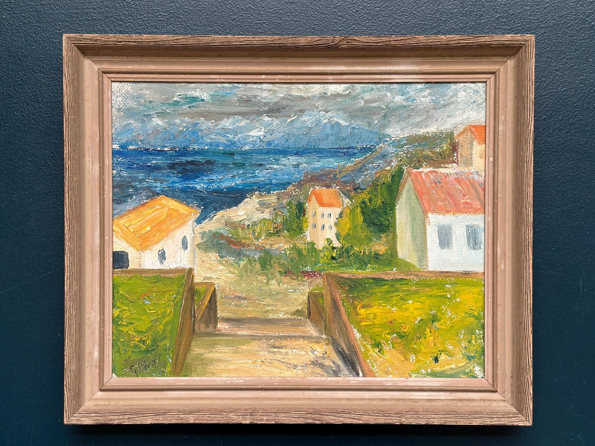 Coastal Landscape with House