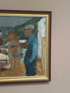 “Badgast och Fiskargubbe” by Fritz Henry Johansson