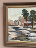 “Winter Landscape” by B. Lundqvist