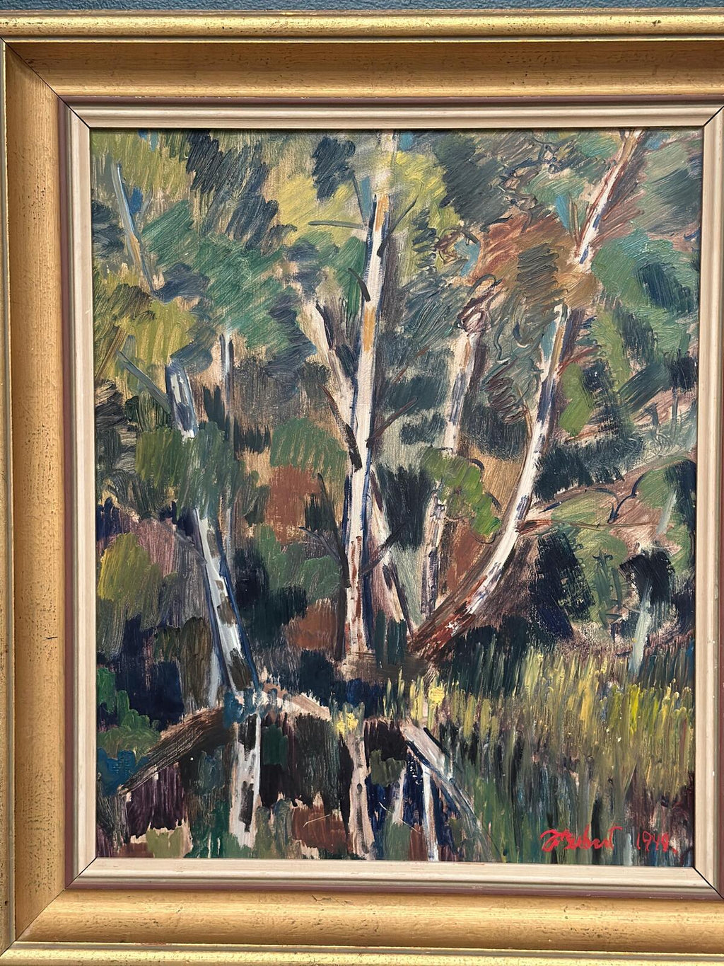 “Forest” by Arvid Herbert(1897–1956)