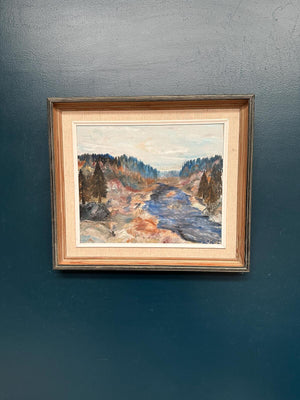 “Landscape with River and Forest” by Kaj