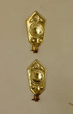 Pair Of Swedish Brass Sconces