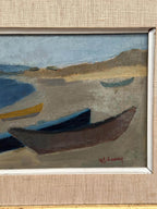 “On the Beach, Knäbäck” by Olle von Schewen