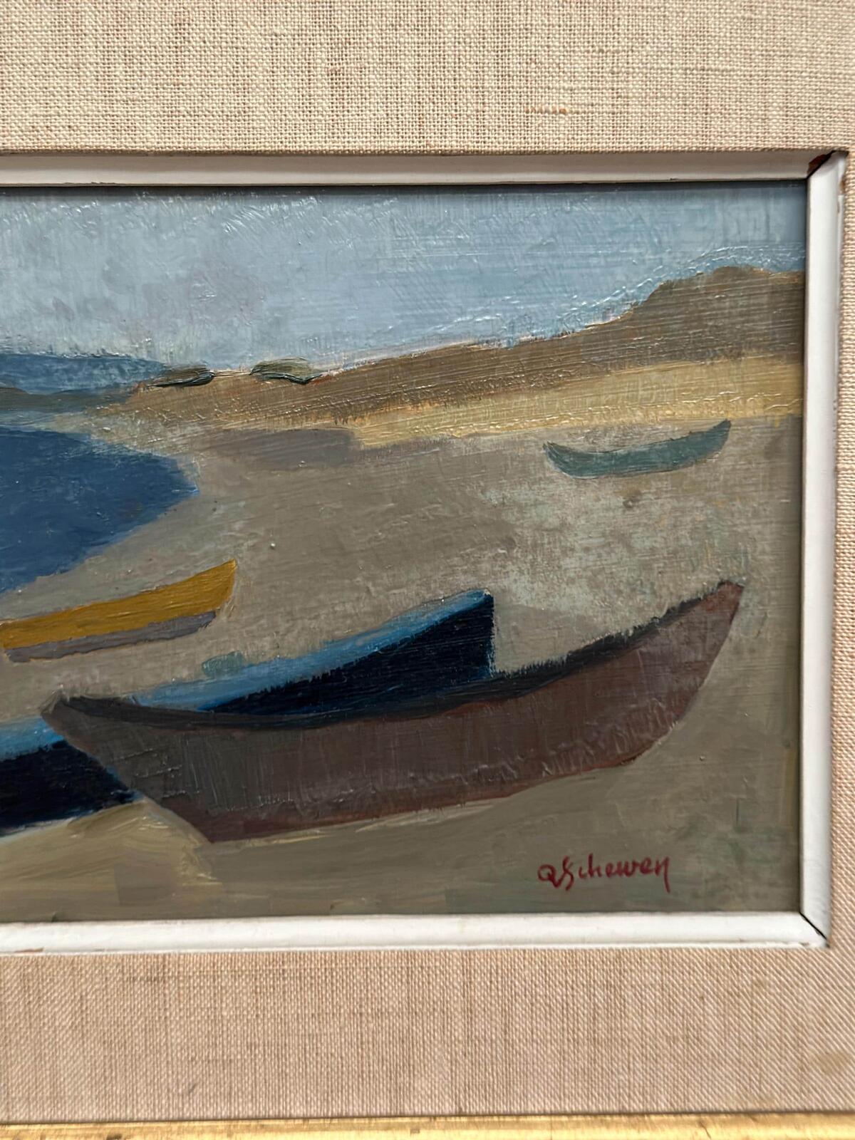 “On the Beach, Knäbäck” by Olle von Schewen