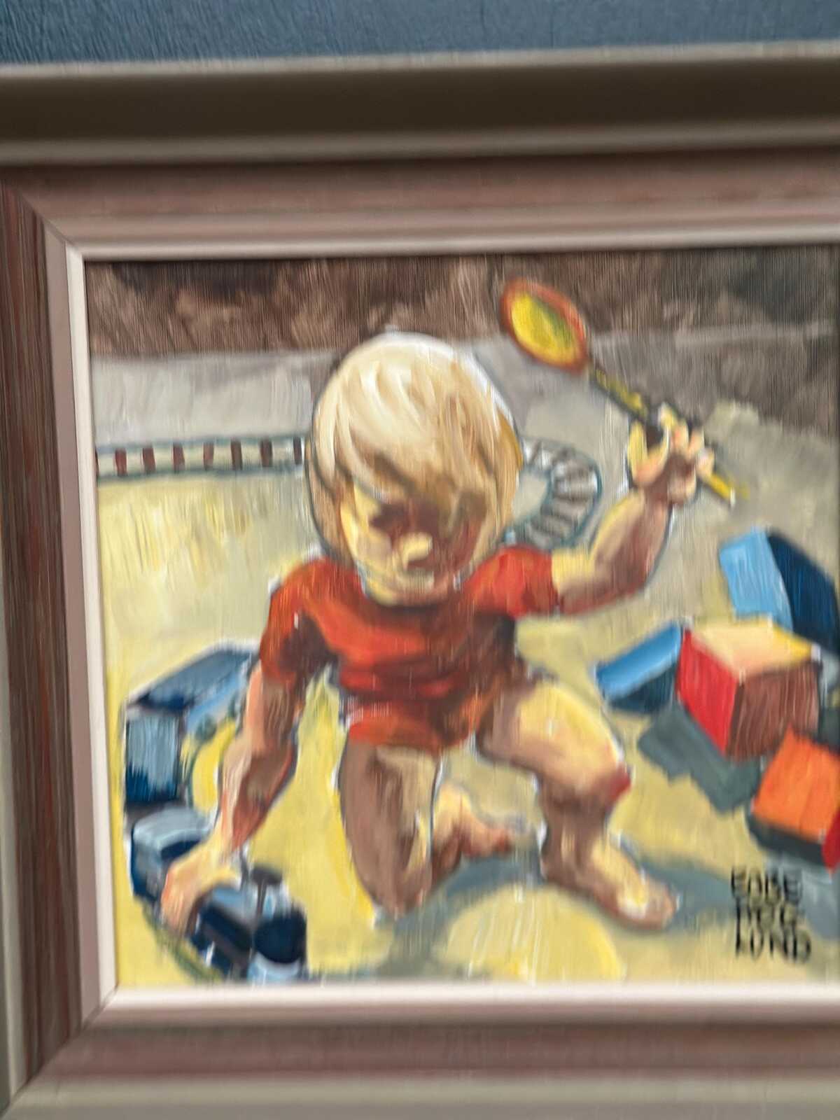 “Boy in Red ” by Ebbe Höglund