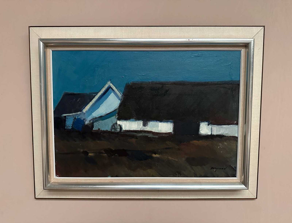 “Bondgård i landskapet” by Bengt Hillgrund