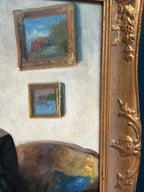 “Woman Reading” by Edith Gert