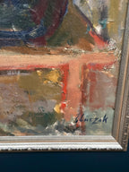 “Figure Composition” by Jerzy Luczak-Szewczyk)