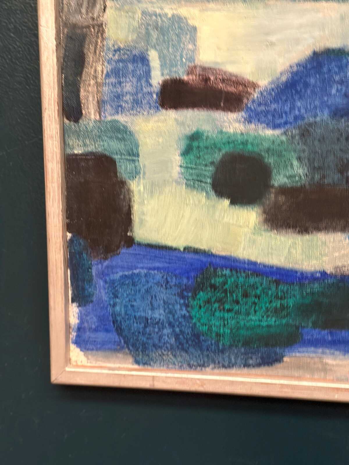 “Blå kust” (Blue Coast) by Bengt Eklund (1916–1989)