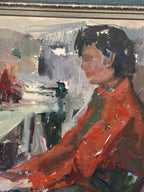 “Figure Composition” by Jerzy Luczak-Szewczyk)