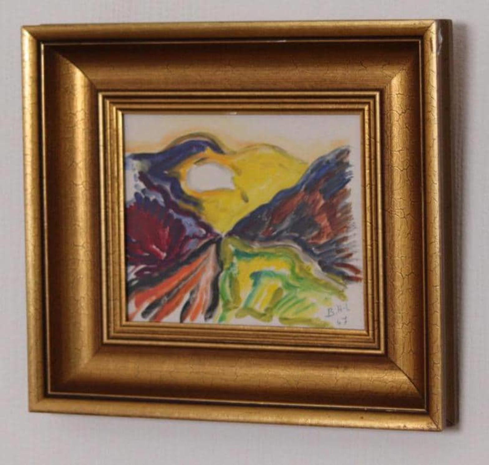 “Abstract Landscape” by Bror Hvistendahl