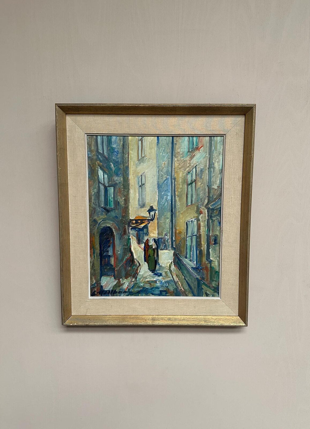 “Gamla Stan” (Old Town) by Emil Hellbom (1895–1969)