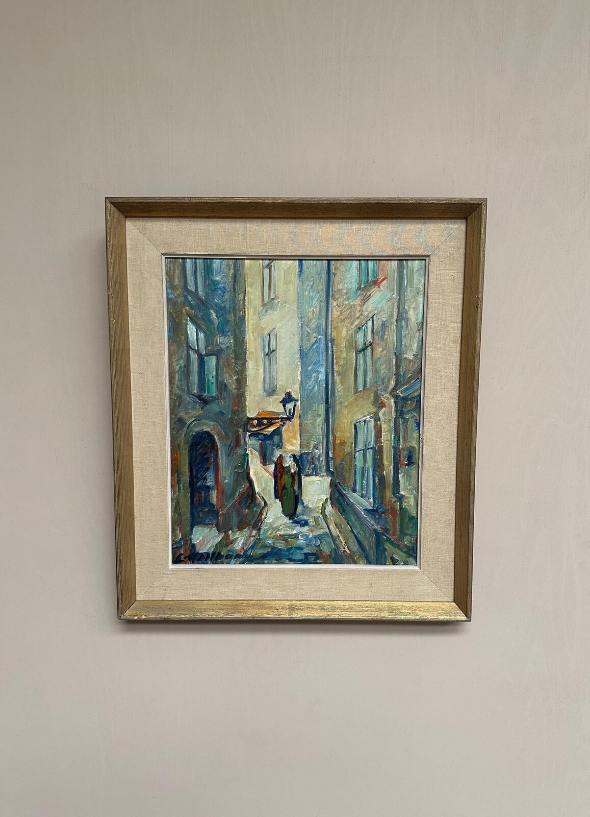 “Gamla Stan” (Old Town) by Emil Hellbom (1895–1969)