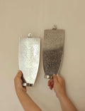 Pair Of Vintage Pewter Sconces