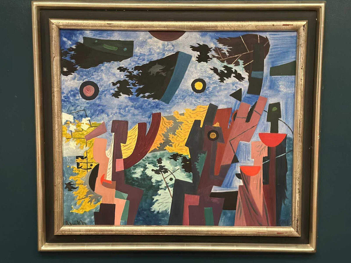 “Abstract Composition” by Manfred Bluth