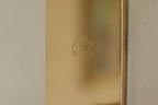 Pair Of Swedish Brass Sconces By GUSUM 1991