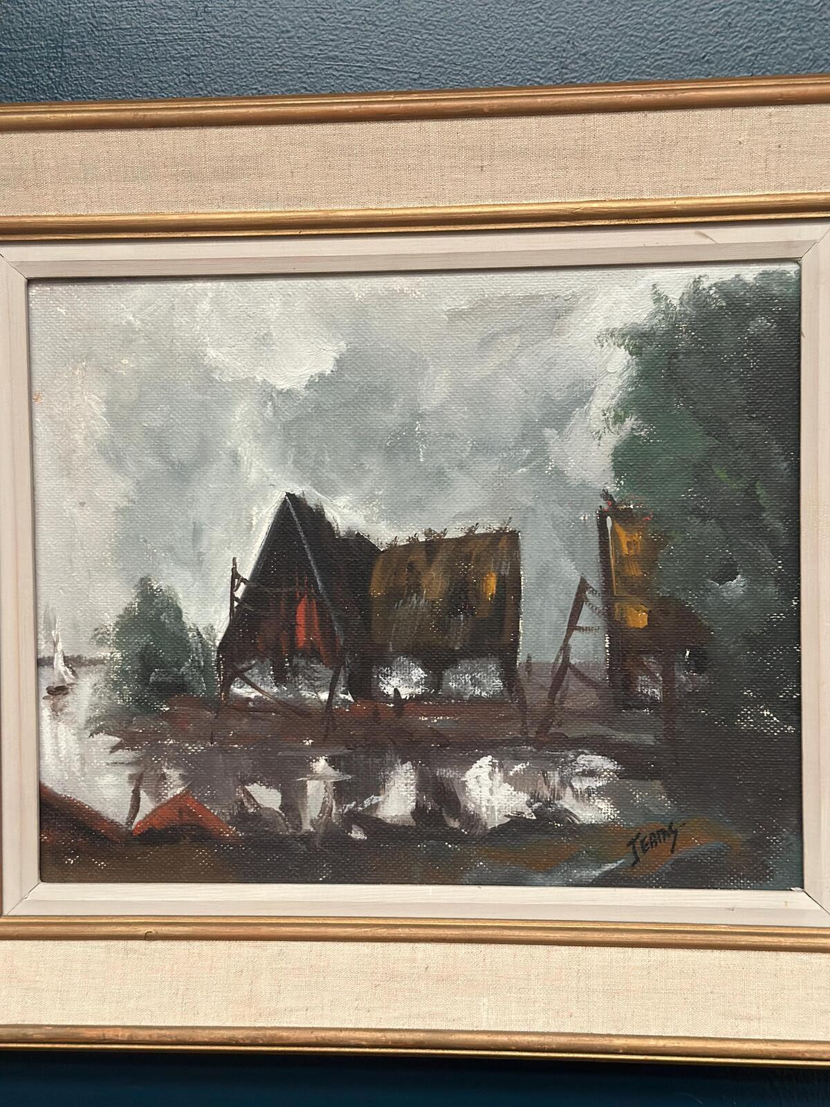 “Cabin by the Water” by Jeams