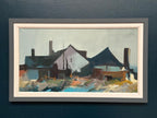 “Huts on the Coast” (Attributed to Kai C.