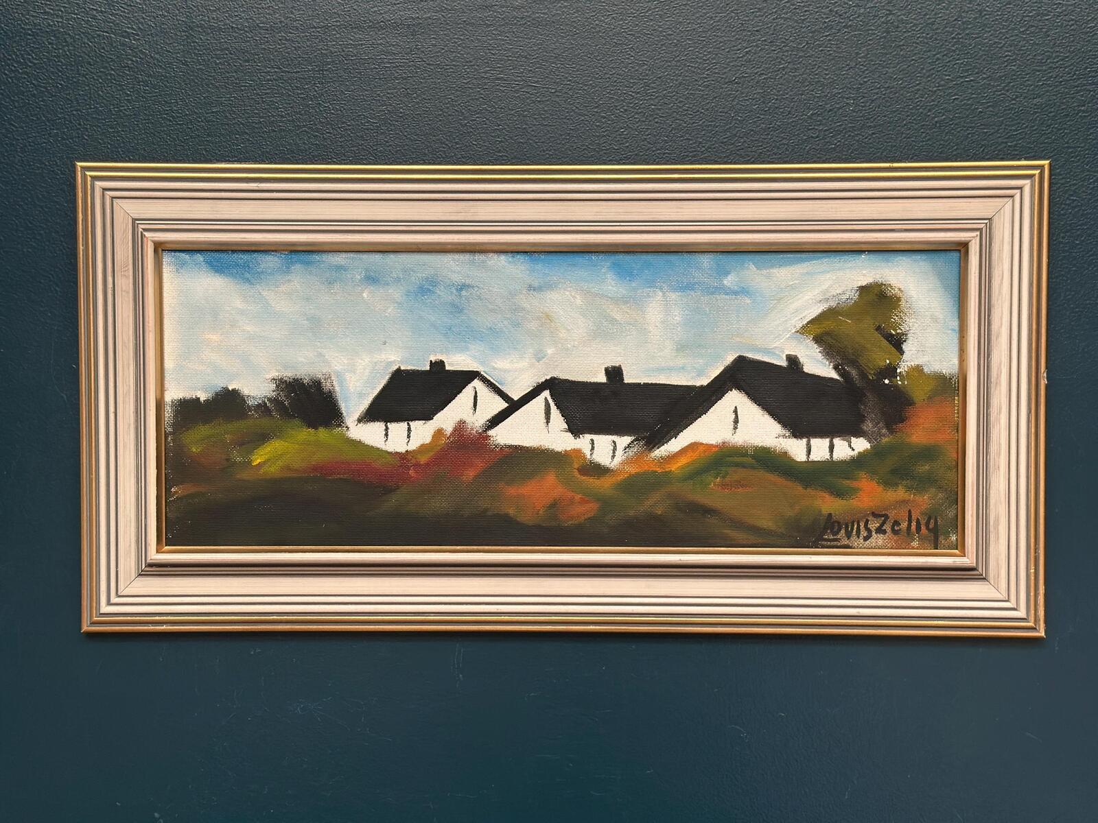“Landscape with Farm” by Louis Zelig