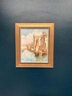 “Motif with Boats” by Knut Norman
