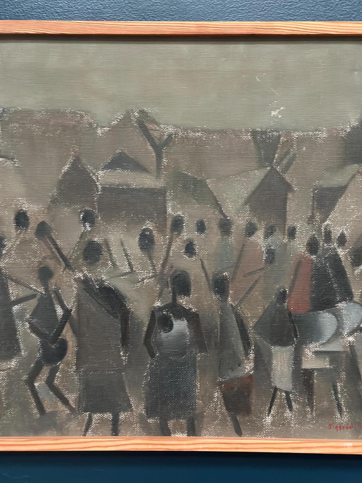 “Landscape with Figures” by Sigfrid S.