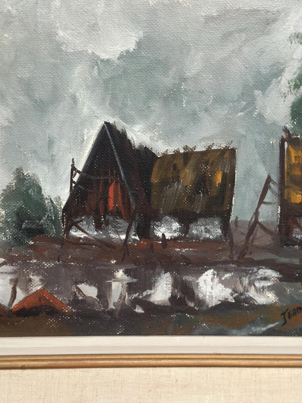 “Cabin by the Water” by Jeams