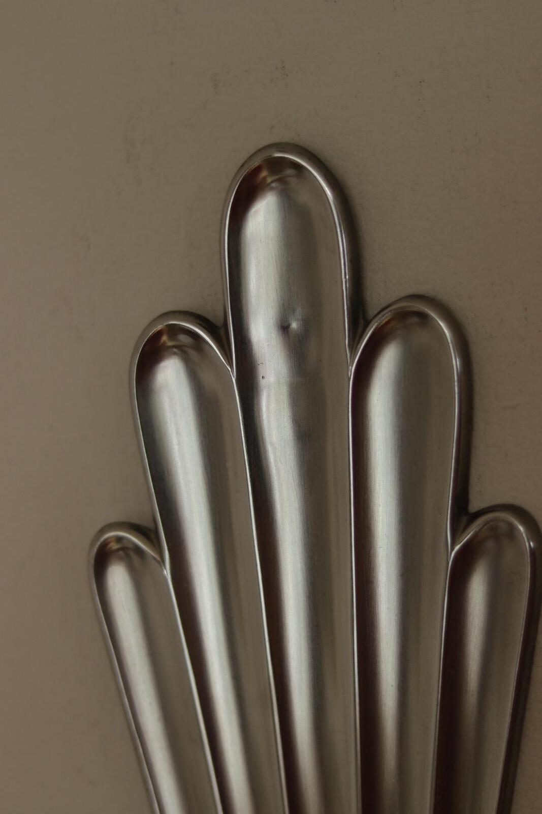 1930's Pair Of Mid Century Swedish Grace Style Pewter Sconces by C.G. Hallberg, Stockholm