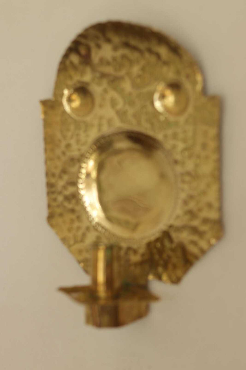 Pair Of Mid Century Swedish Brass Sconces