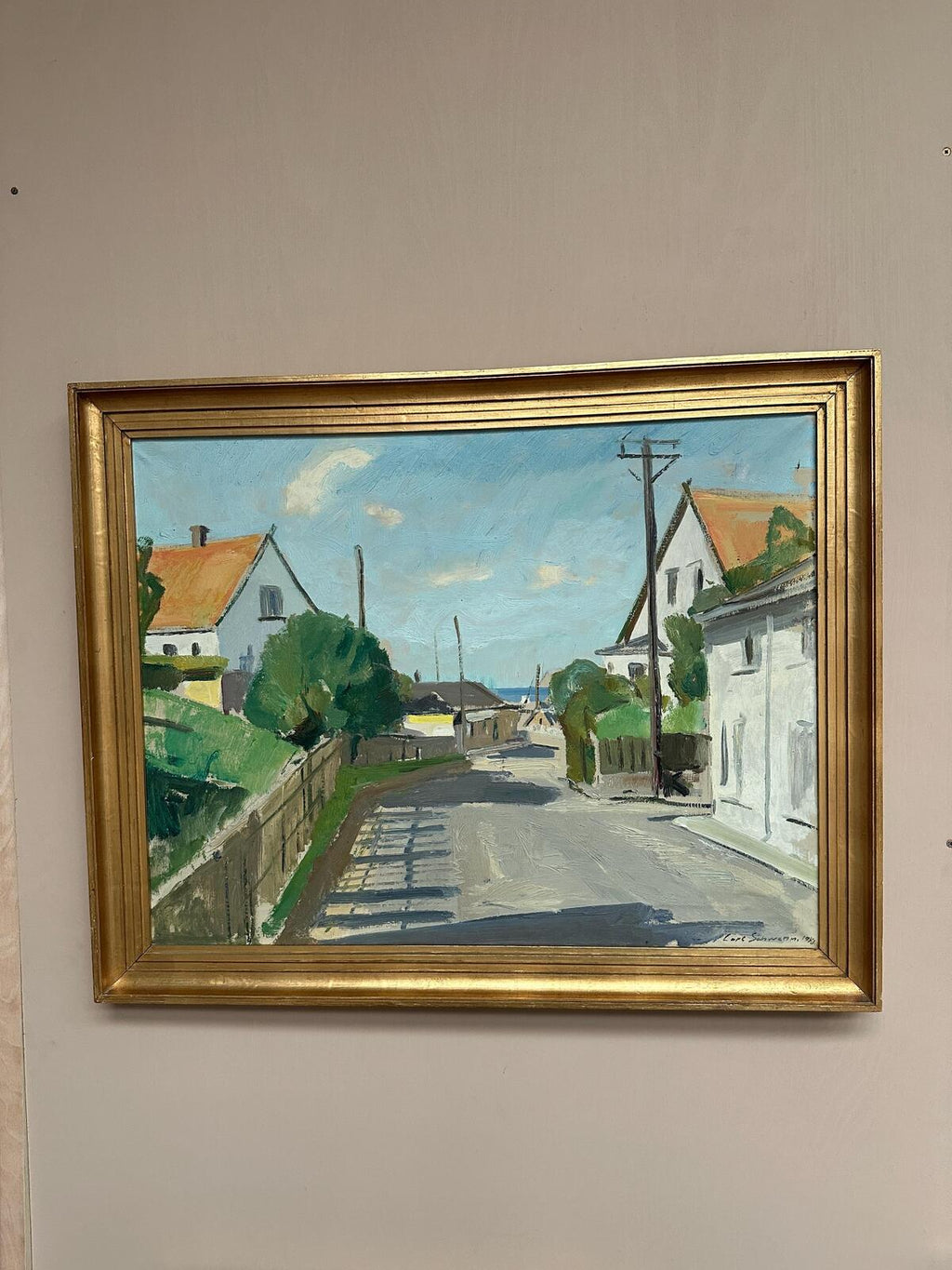 “Mod Lyet” by Carl Schwenn (1888–1973) – Dated 1949
