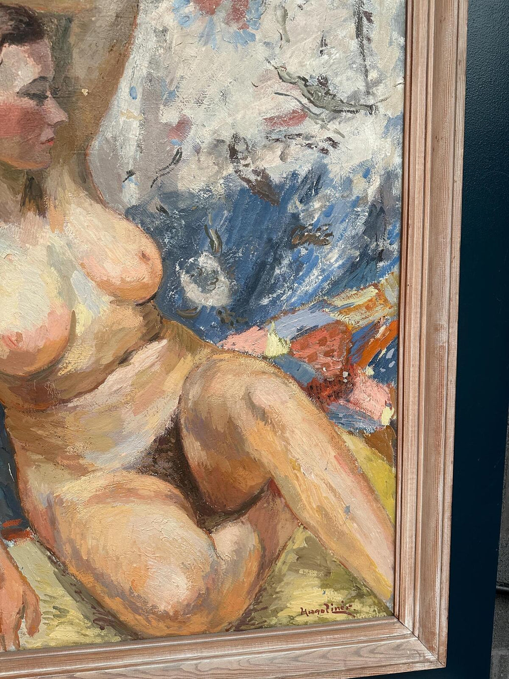 “Nakenstudie” by Hugo Linér (1900–1981)