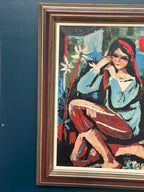“Portrait of a Young Lady” by M. Costa