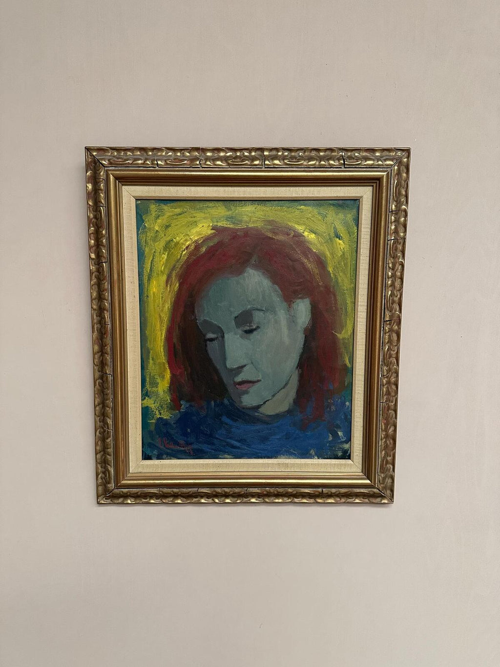 “Woman with Red Hair” by Erik Walter Persson