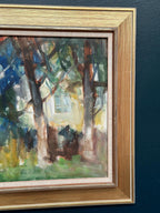 “Neighbor’s House” by Pia Hesselmark‑Campbell