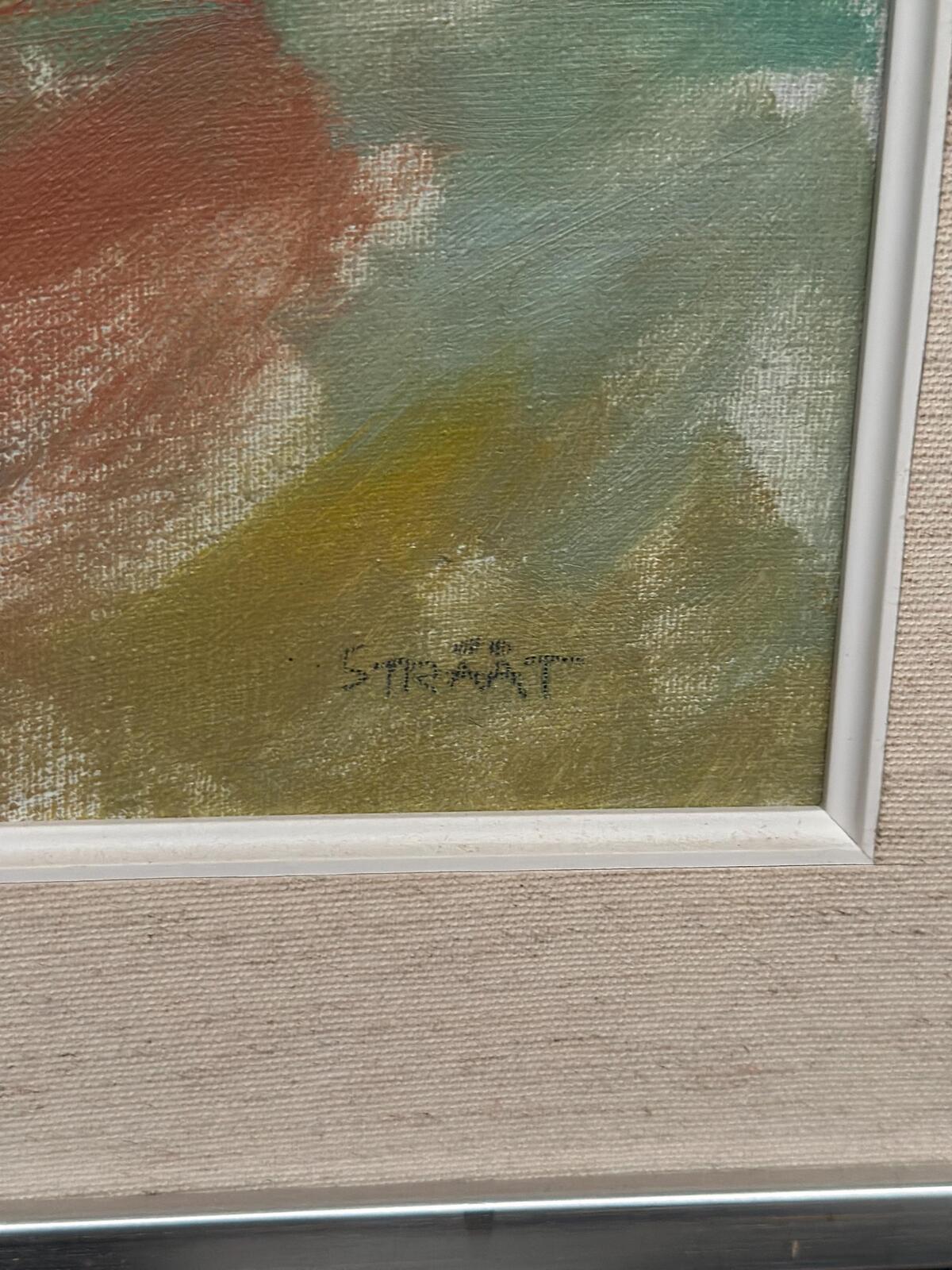 “Landscape” by Birger Strååt (1914–2008)