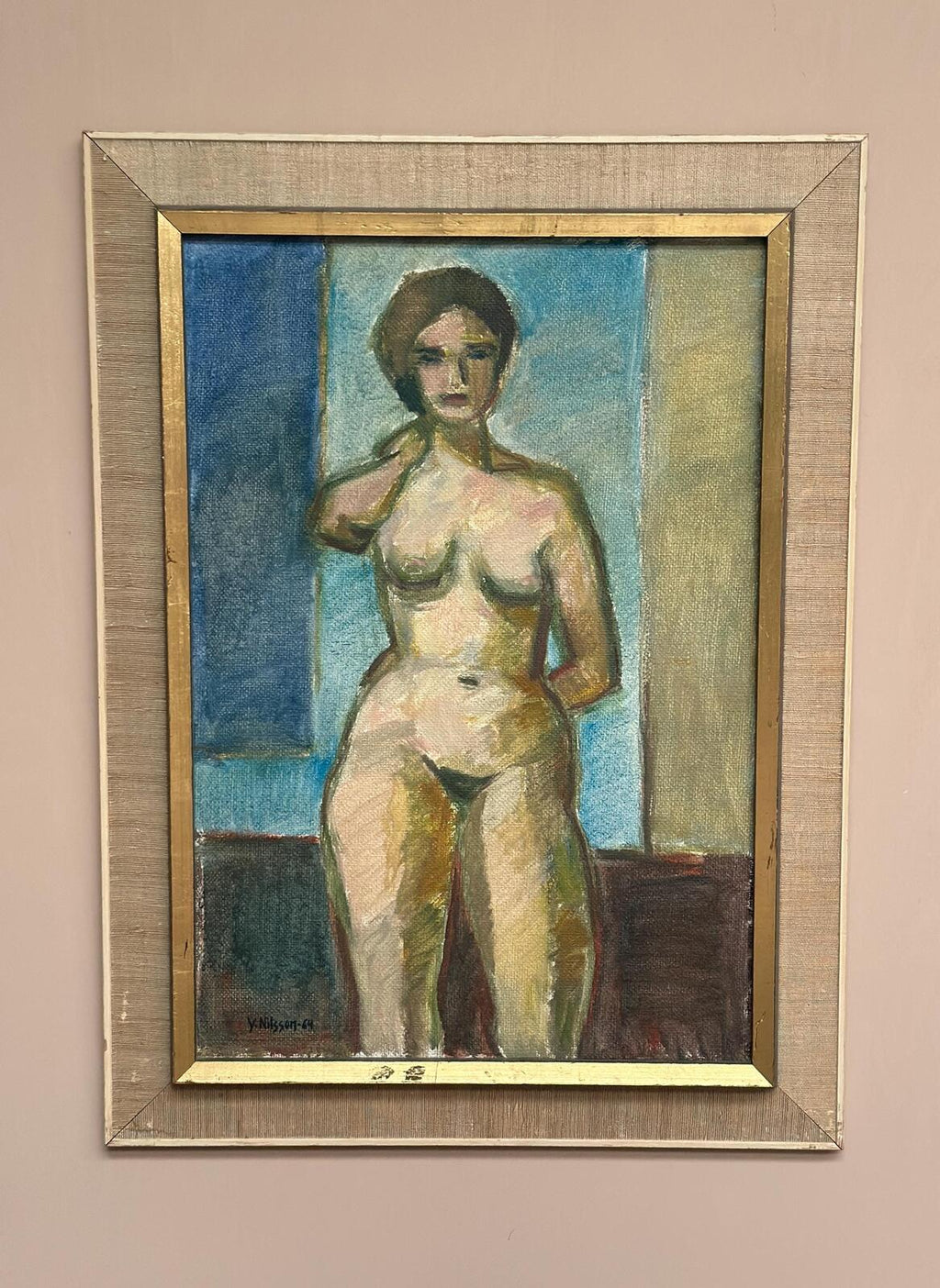 “Nude Study” by Y. Nilsson