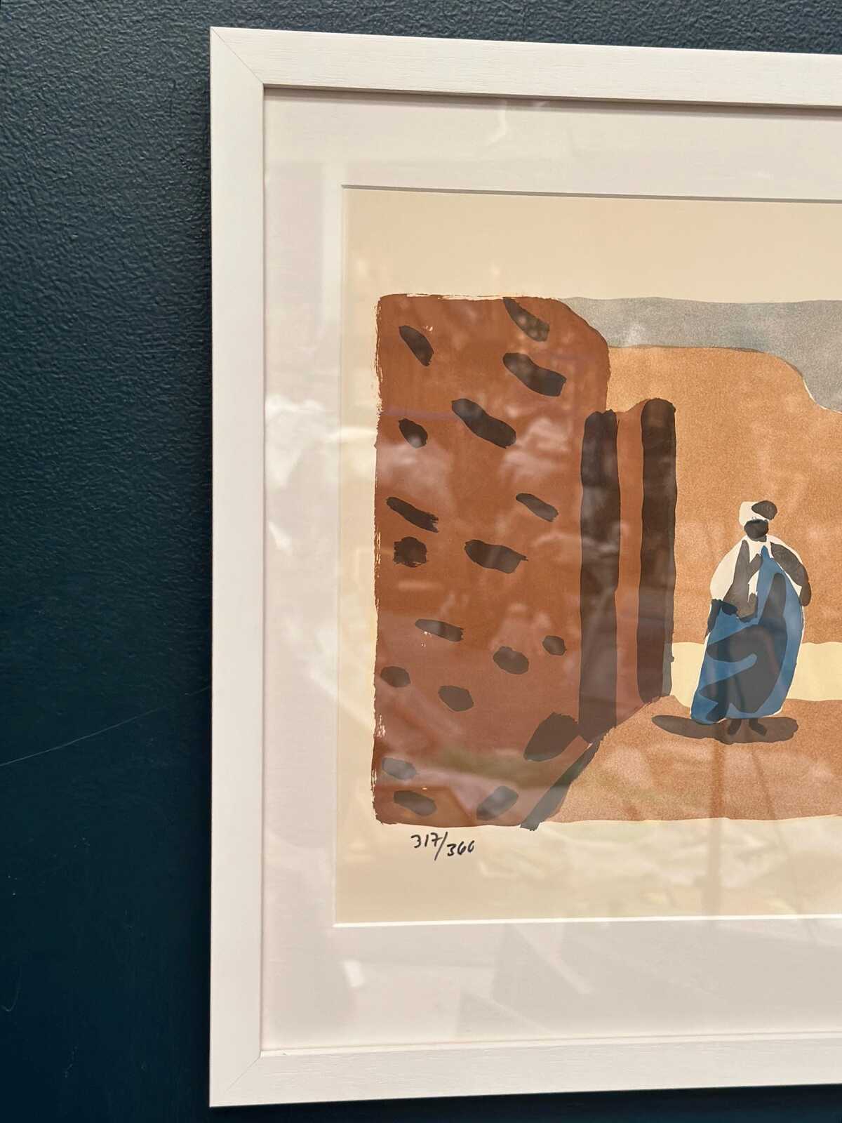 “Figure in a Sunlit Desert” by Lars Norrman –317/366