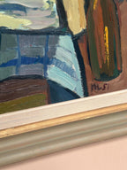 “Still Life with Jug and Bottles” by Martin Lindberg