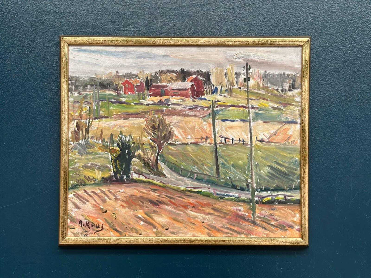 “Landscape” by Alexander Roos (1895–1973)