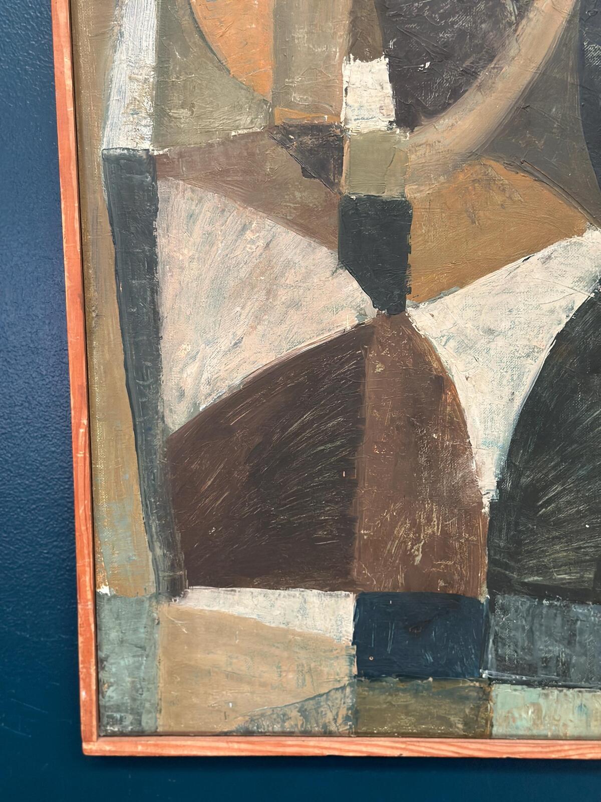 “Abstrakt Komposition” by Hans Fritzdorf (1927–1990)