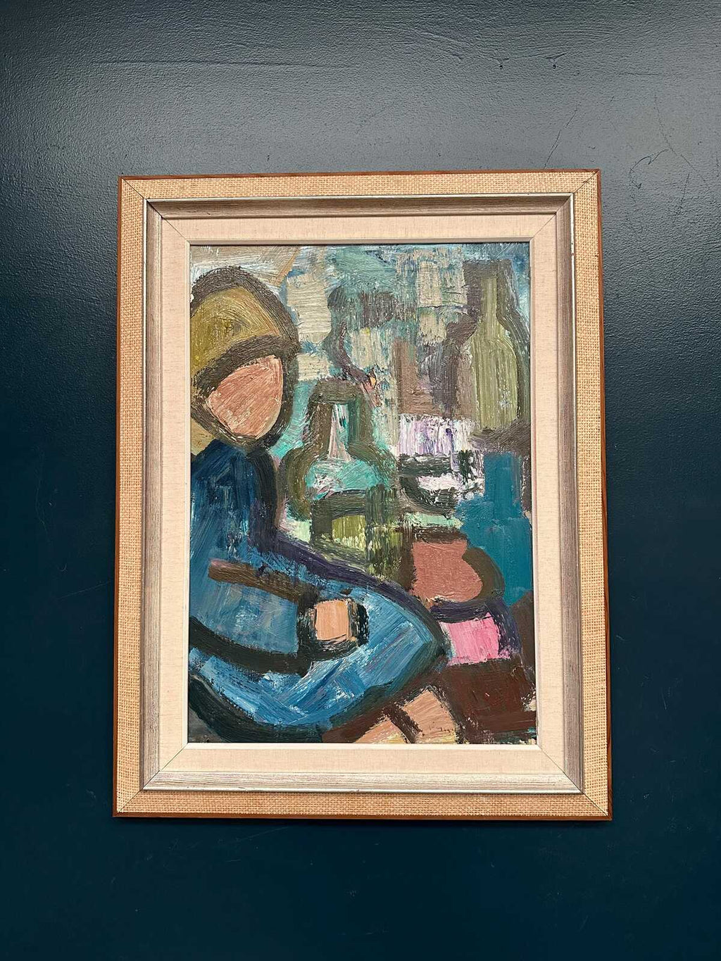 “Figure and Bottle ” by Gösta Falck