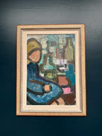 “Figure and Bottle ” by Gösta Falck