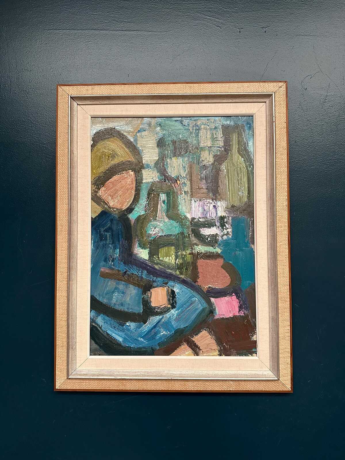 “Figure and Bottle ” by Gösta Falck