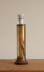Large Vintage Brass Table Lamp
