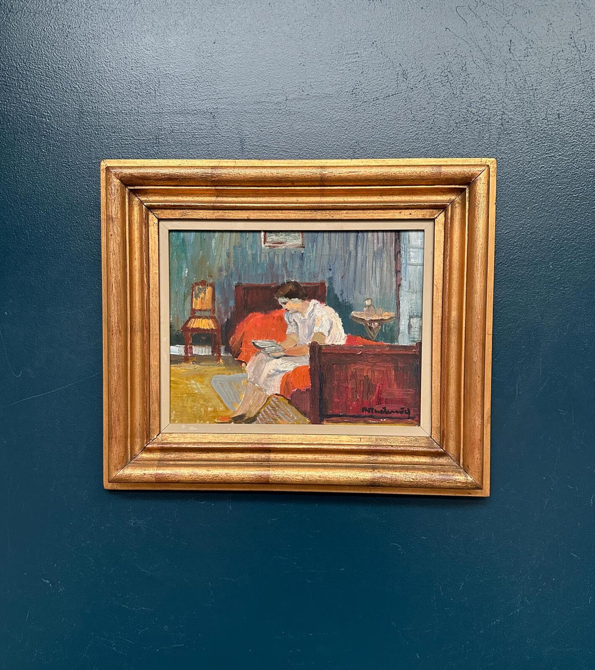 “Lady Reading a Book”