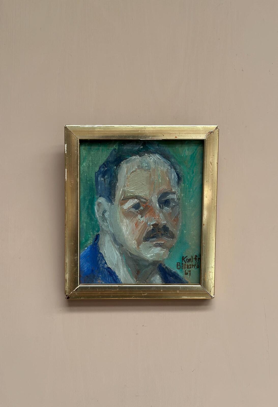 “Portrait of a Man” by Carl-Erik Billeström